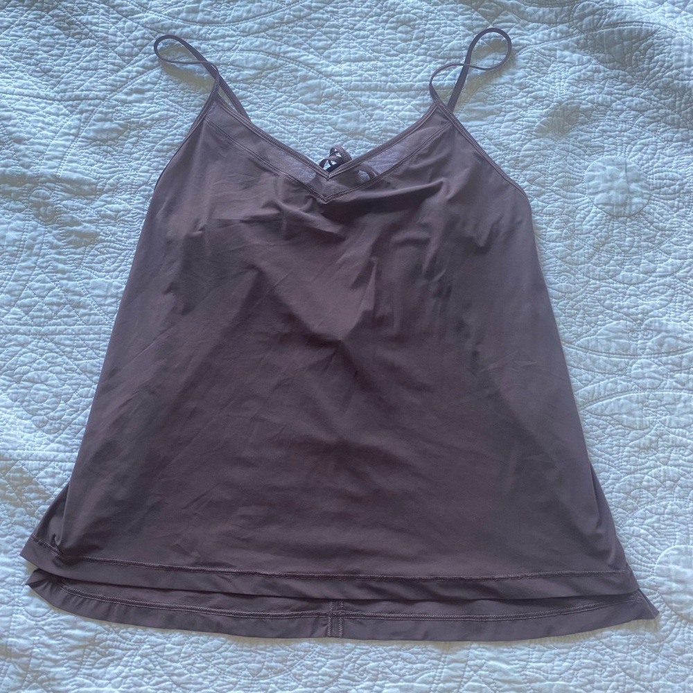 Lululemon Final Count Tank Top in Purple/Mauve